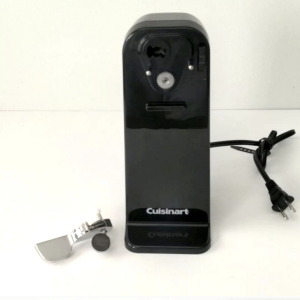 Cuisinart Deluxe Countertop Electric Can Opener Black NICE - Picture 8 of 10
